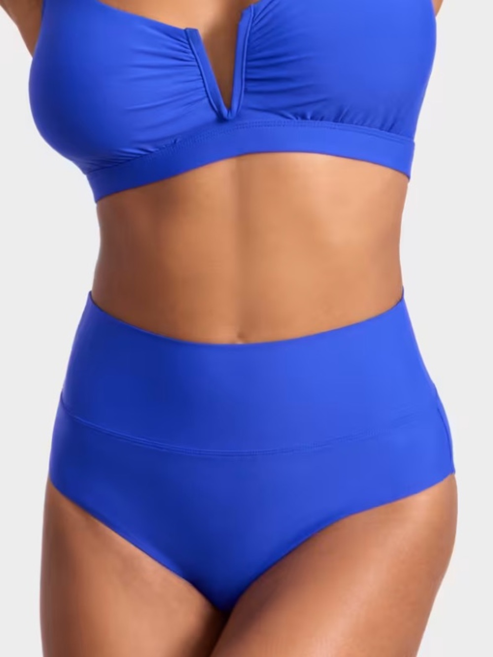 BIRDSONG Wrap Bikini Top and Foldover Bottom 34G / Large - Picture 4 of 9
